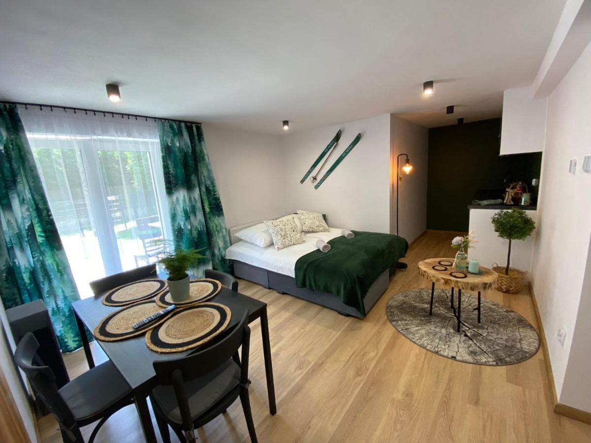 U Gazdy - Apartament Z Ogrodem I Tarasem , Przy Gondoli 什切尔克 外观 照片